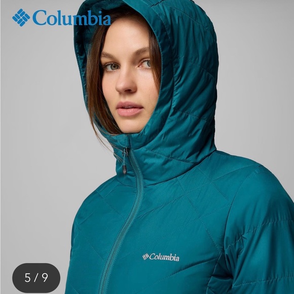 Columbia Women's Deep Purple Omni Heat Coat EUC - Picture 9 of 9